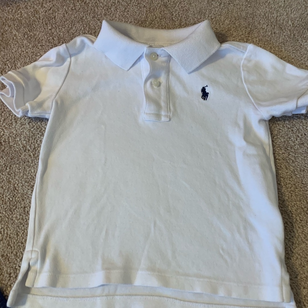 Ralph Lauren Polo white shirt 24M